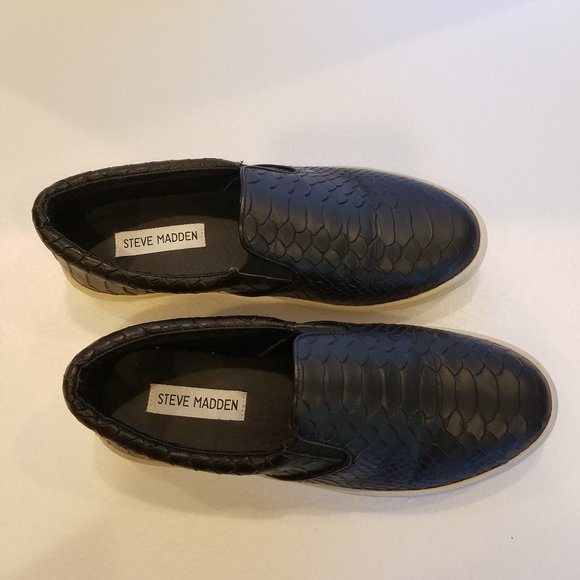 Steve Madden Women's Loafer Shoes Black Size 7-1/2 - Picture 8 of 10